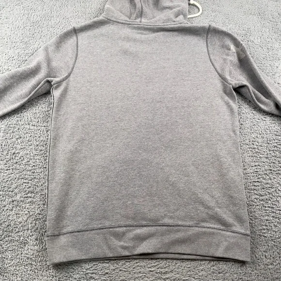 Under Armour Hoodie Womens Small Gray Sweatshirt Pullover Fleece Spell Out - Picture 6 of 12